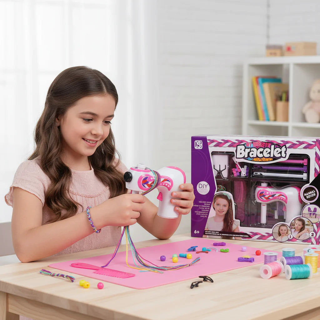 Automatic Hair Braider Kit – Magic Jewel Drill Styling Tool Set for Effortless, Salon-Quality Hair