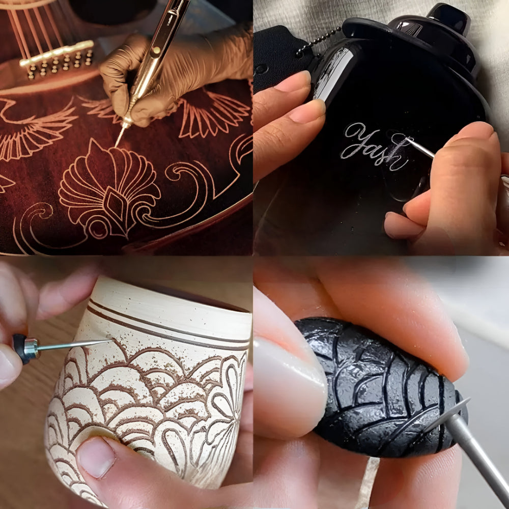 Electric Engraving Tool – Precision Craft Pen for Fine Etching