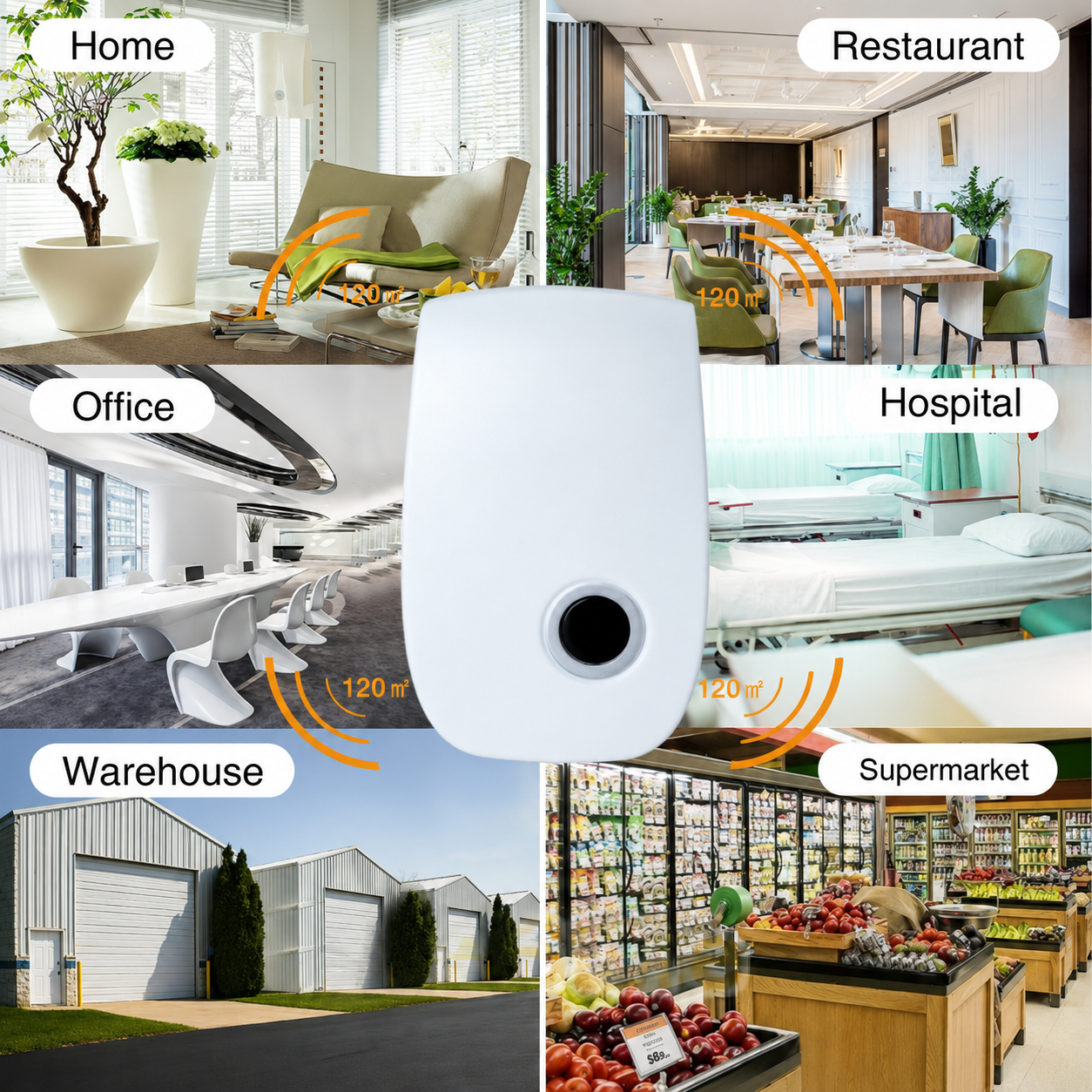 Eco-Friendly Ultrasonic Pest Control Device