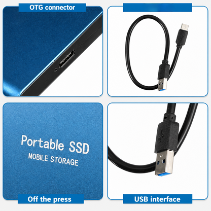 2TB USB-C Portable SSD — Ultra-Fast External Storage for On-the-Go