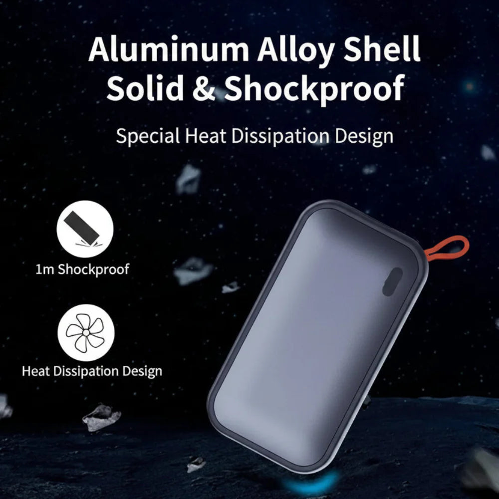 512GB Portable External SSD - 1050 MB/s High-Speed Storage