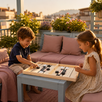 Family Fun: Wooden Tabletop Catapult Game – A Classic