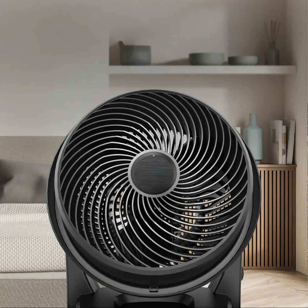 Adjustable Floor Fan — Powerful Cooling Air Circulator