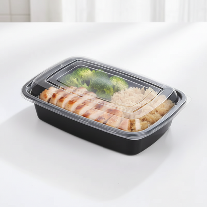 Disposable Plastic Food Storage Containers – Convenient Meal Boxes for Easy, Fresh Meals