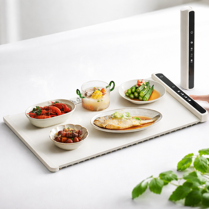 Electric Food Warming Mat – Heat-Resistant Tabletop Warmer for Serving Hot Dishes