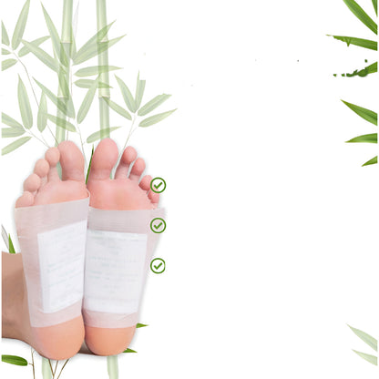 Bamboo Foot Pad Patch Set with Self-Adhesive Sole Care Sheets