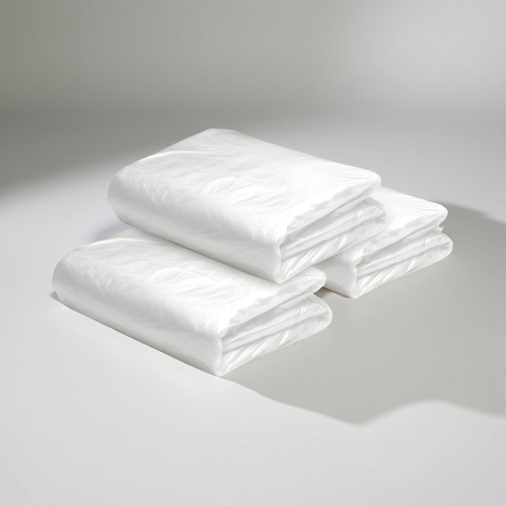 Disposable Foot Spa Liners - Plastic Pedicure Tub Covers (Set)
