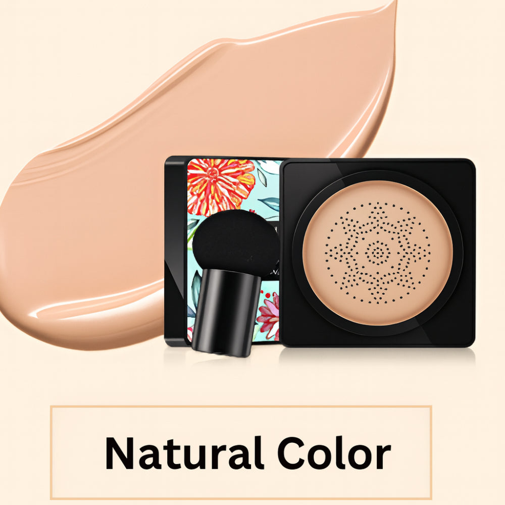 Foundation Cushion Compact – Natural Coverage with Face Applicator