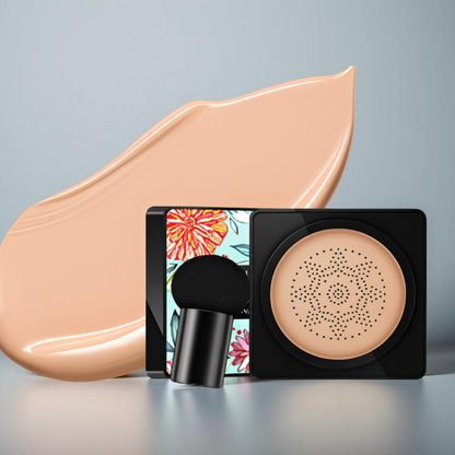 Foundation Cushion Compact – Natural Coverage with Face Applicator