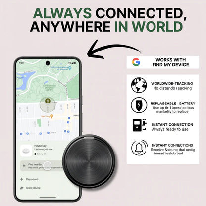 Bluetooth Smart Tracker & Locator for Keys, Pets, Bags, and Devices