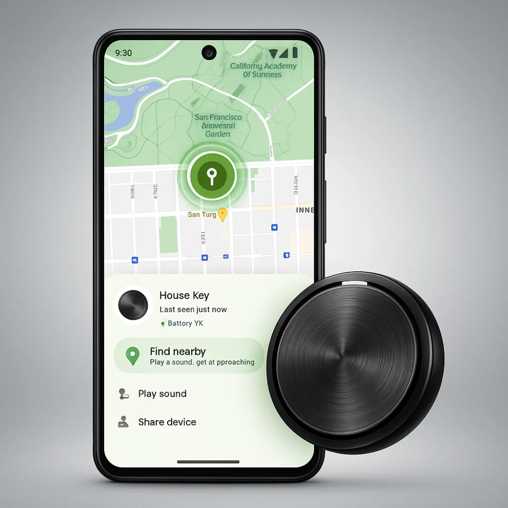 Bluetooth Smart Tracker & Locator for Keys, Pets, Bags, and Devices