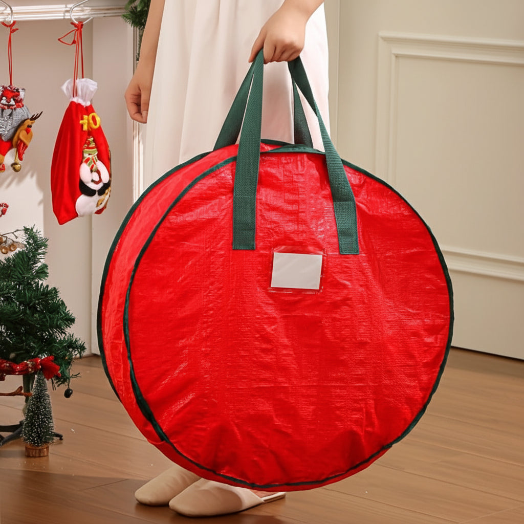 Durable Polypropylene Garland Storage Bag for Christmas Decorations