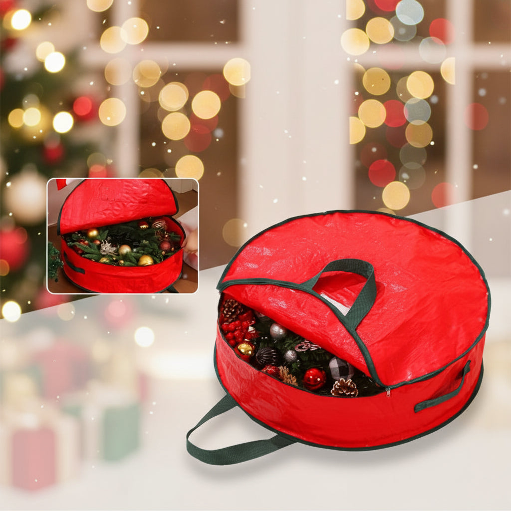 Durable Polypropylene Garland Storage Bag for Christmas Decorations