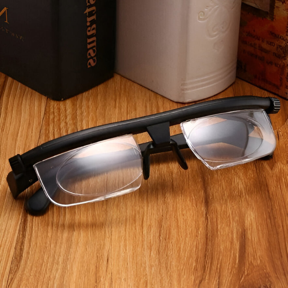 Adjustable Focus Glasses - Vision Tool for Reading, Driving, and More