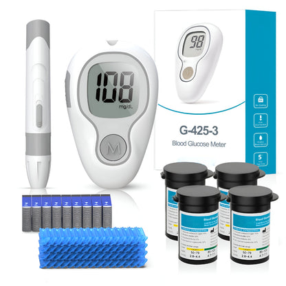 Digital Blood Glucose Monitor Kit – Complete Blood Sugar Meter Set