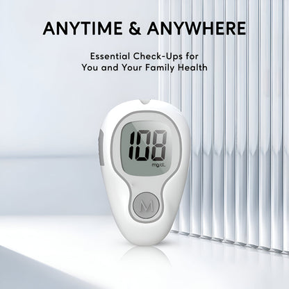 Digital Blood Glucose Monitor Kit – Complete Blood Sugar Meter Set