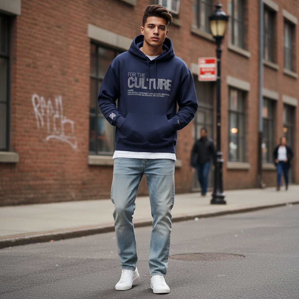 Graphic Hooded Sweatshirt - Long-Sleeve Pullover