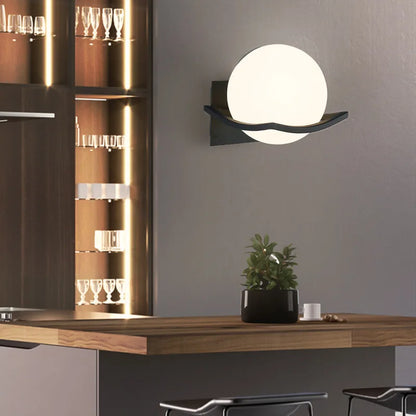 Makar Wall Light - Sleek Modern European Glass Globe