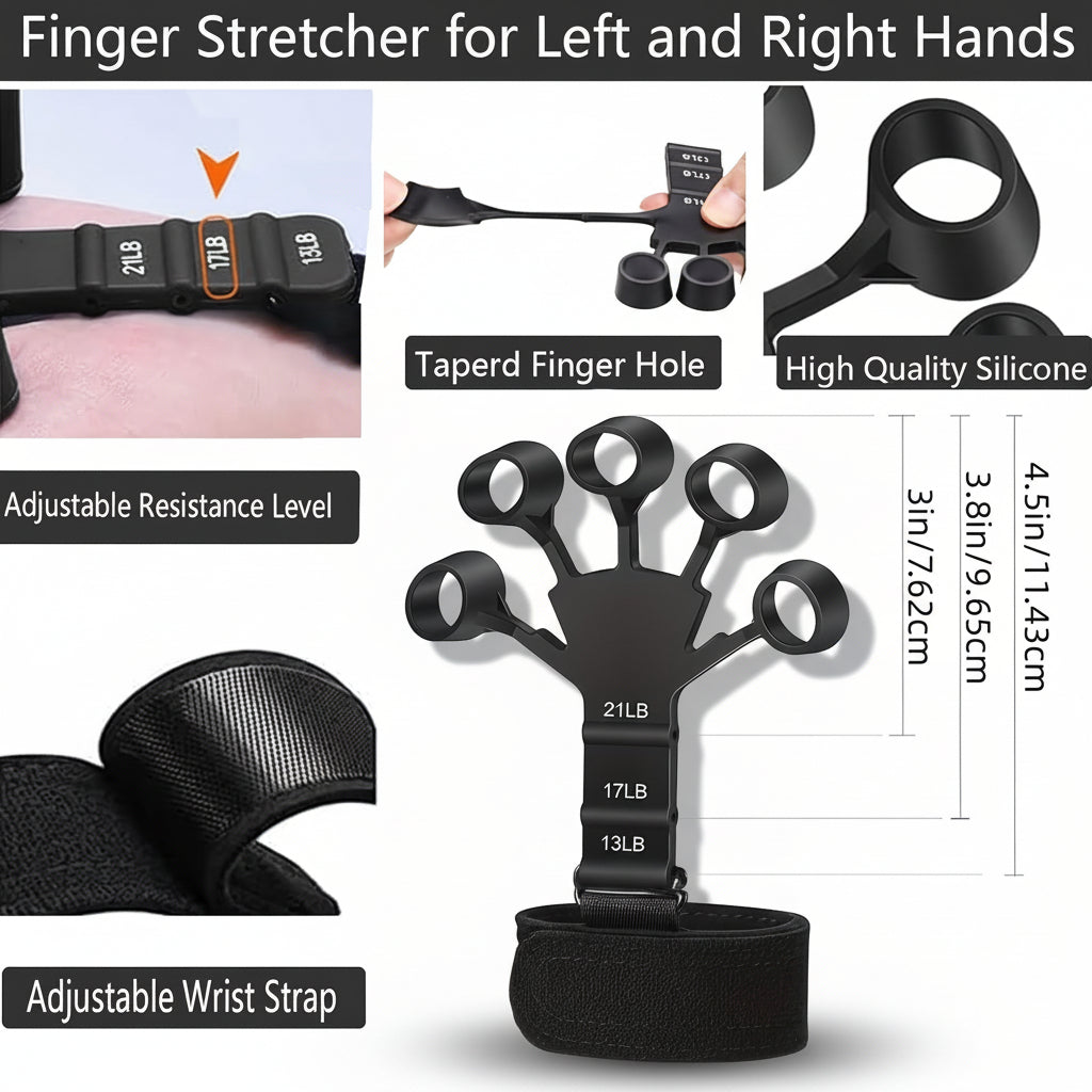 Adjustable Metal Hand Gripper – Forearm Strength Trainer for Effective Workouts