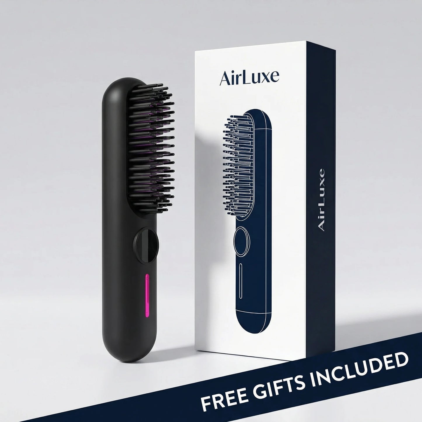 AirLuxe Portable Straightener Brush