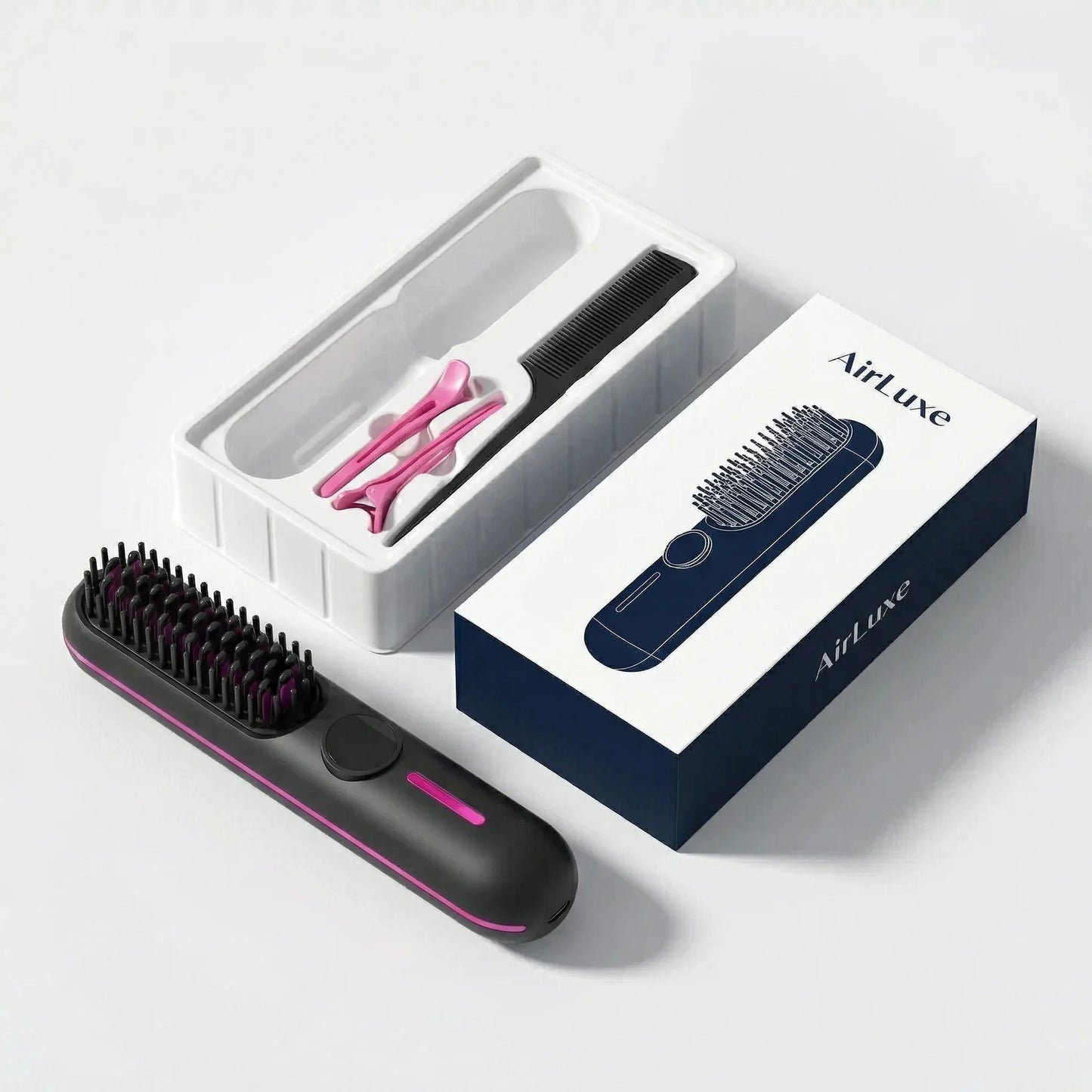 AirLuxe Portable Straightener Brush