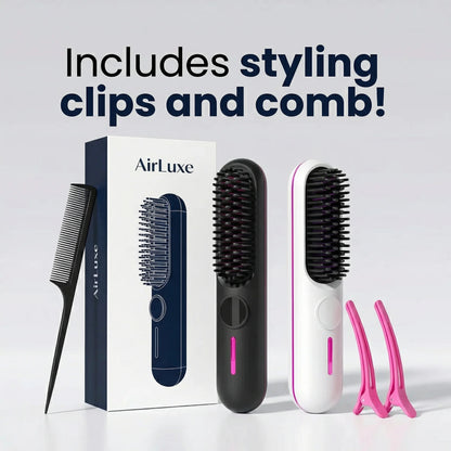 AirLuxe Portable Straightener Brush
