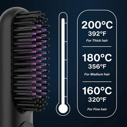 AirLuxe Portable Straightener Brush
