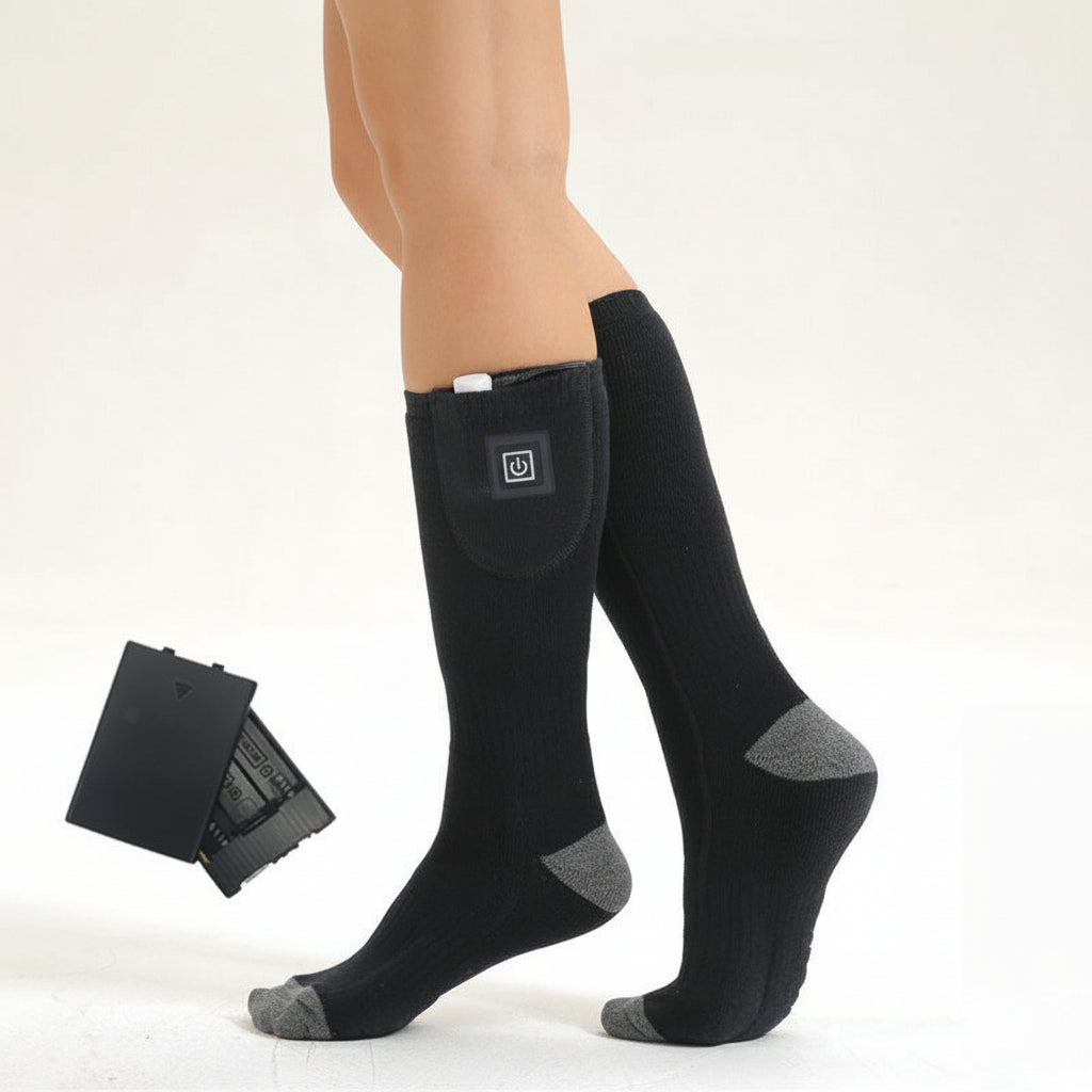 Electric Heated Socks – Thermal Foot Warmer for Winter and Outdoor Use