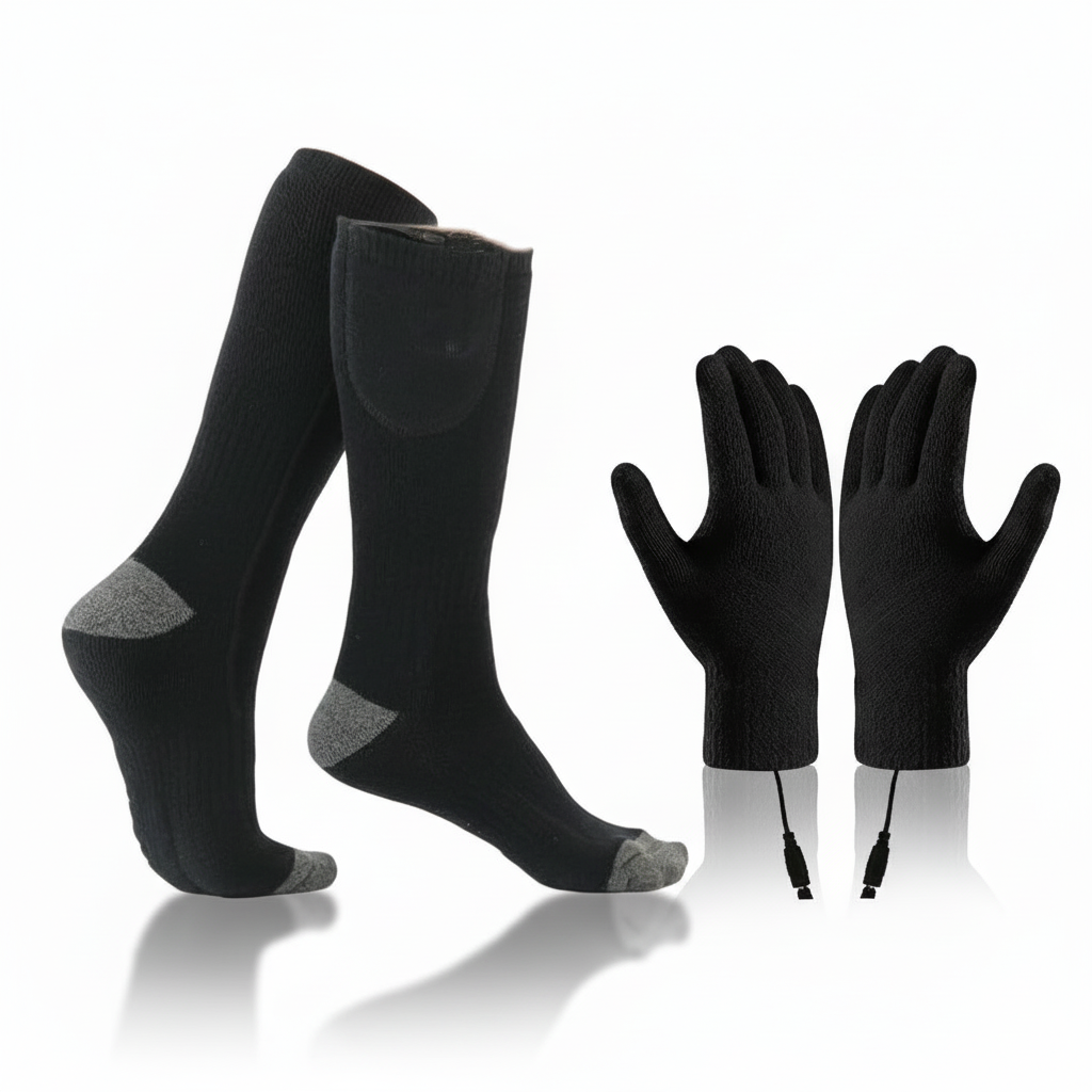 Electric Heated Socks – Thermal Foot Warmer for Winter and Outdoor Use