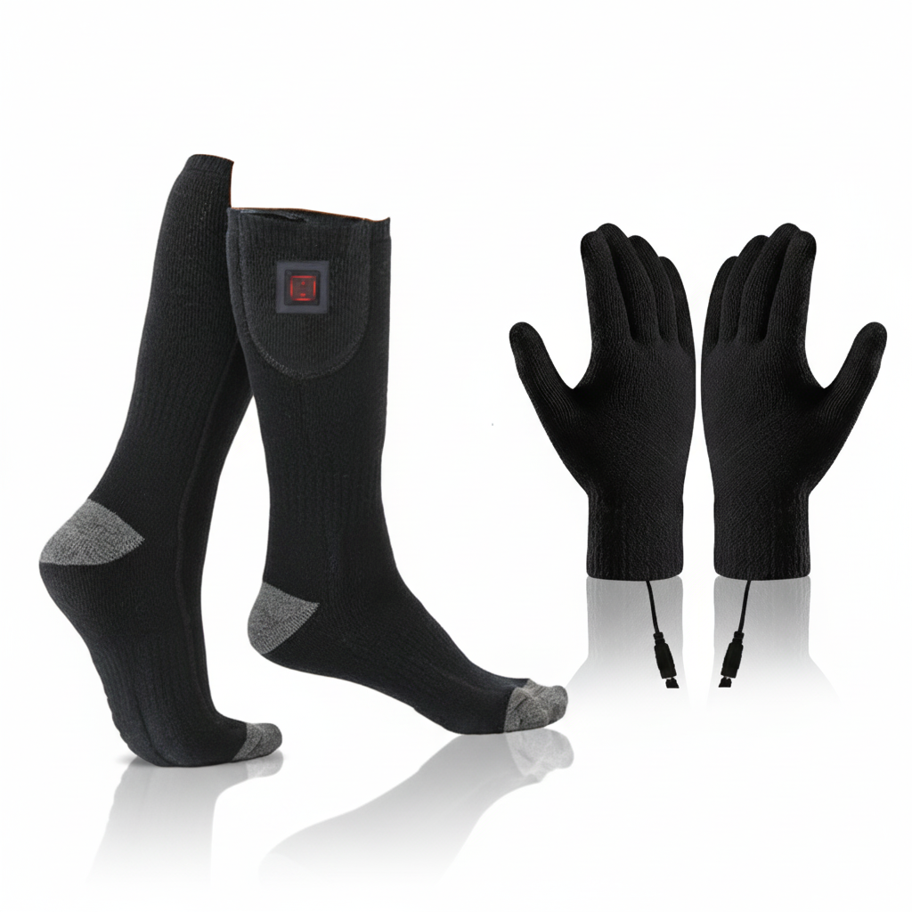 Electric Heated Socks – Thermal Foot Warmer for Winter and Outdoor Use