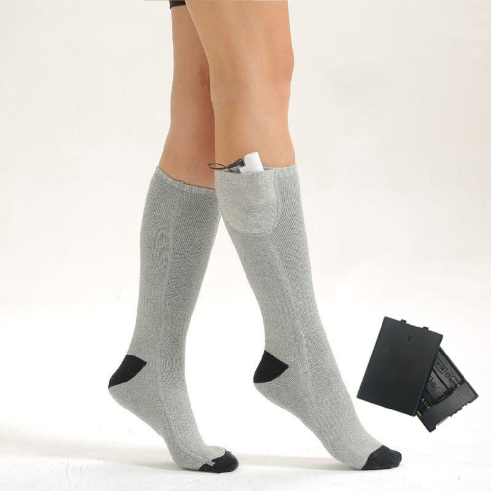Electric Heated Socks – Thermal Foot Warmer for Winter and Outdoor Use