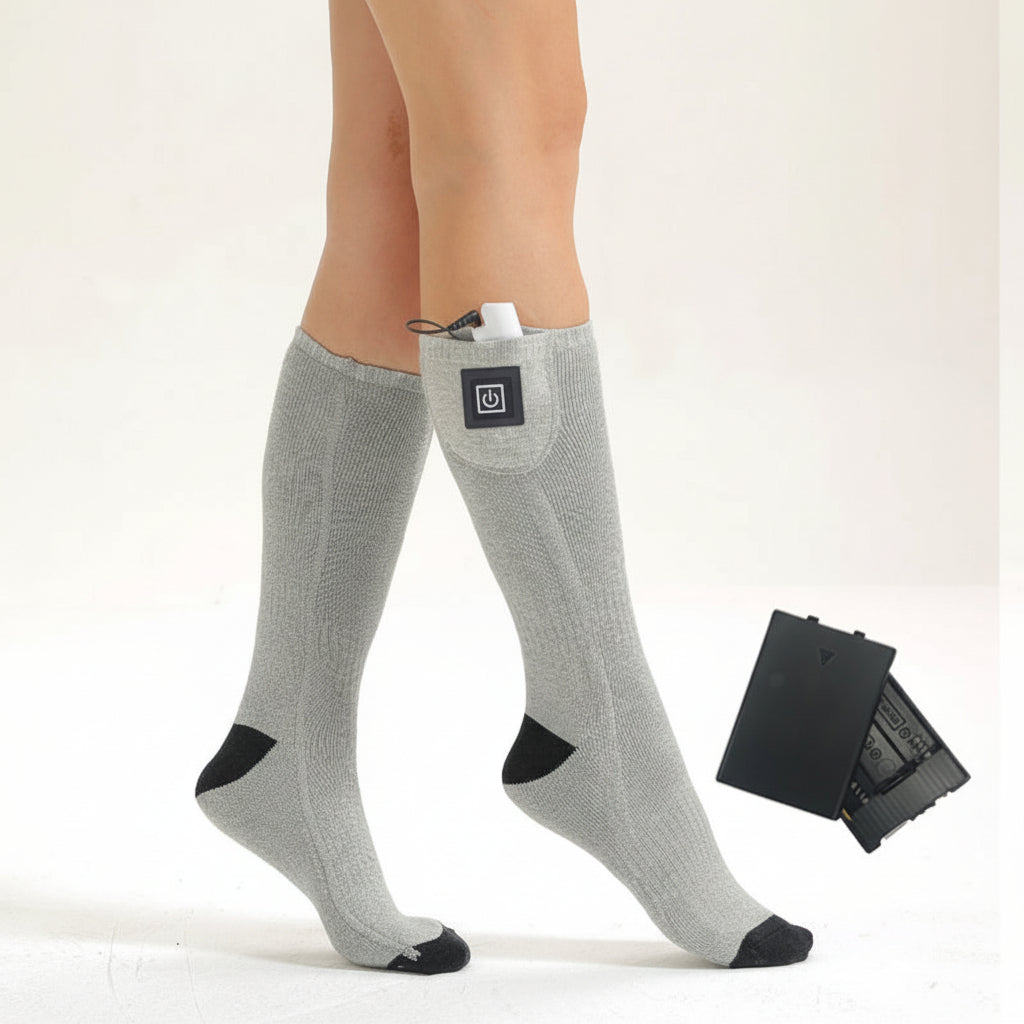 Electric Heated Socks – Thermal Foot Warmer for Winter and Outdoor Use