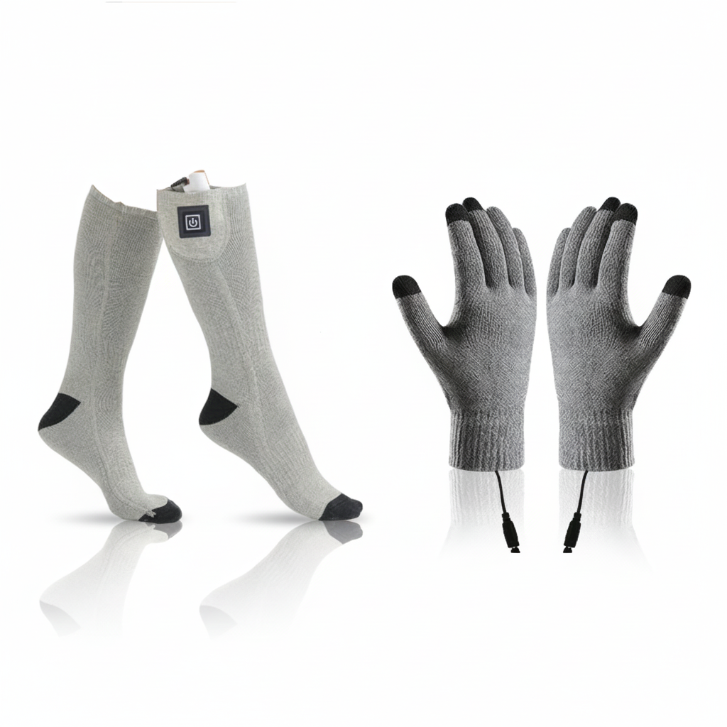 Electric Heated Socks – Thermal Foot Warmer for Winter and Outdoor Use