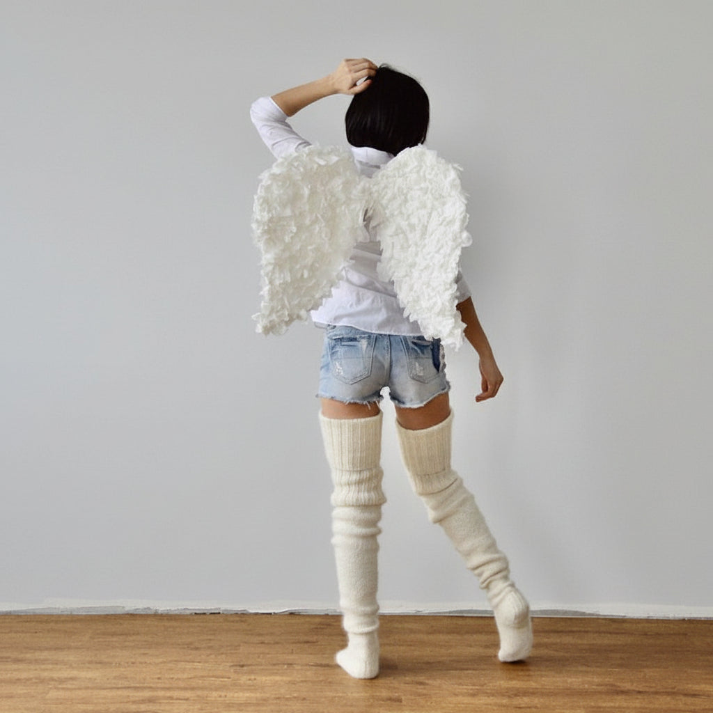 Cozy Knee-High Winter Stockings - Warmth and Comfort