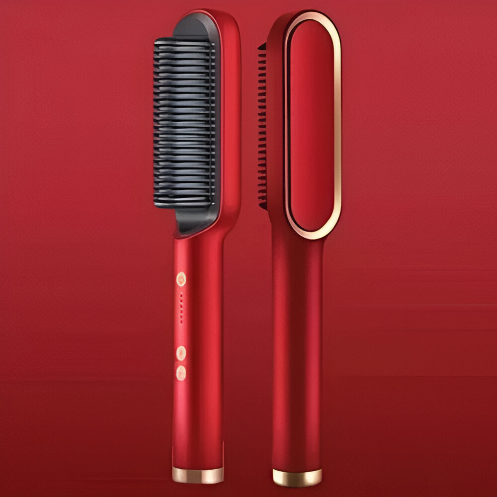 Heated Hair Straightening Comb – Fast, Salon-Quality Styling Brush