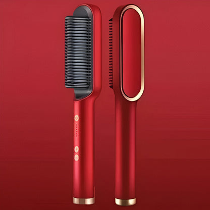 Heated Hair Straightening Comb – Fast, Salon-Quality Styling Brush