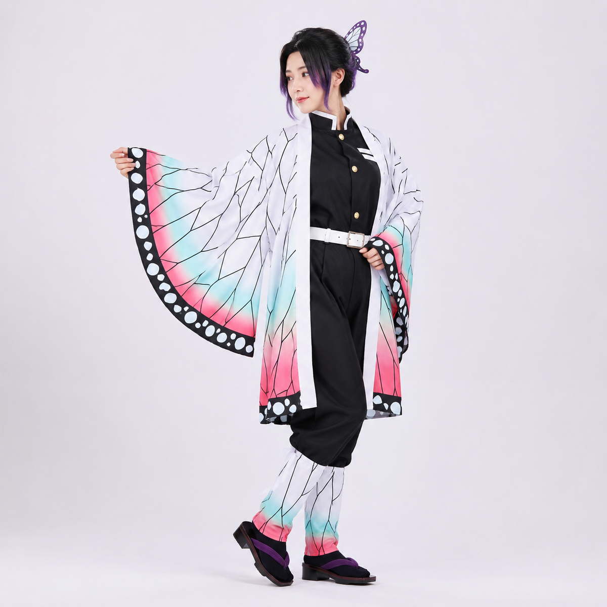 Halloween Anime Kimono Sword Cosplay Costume