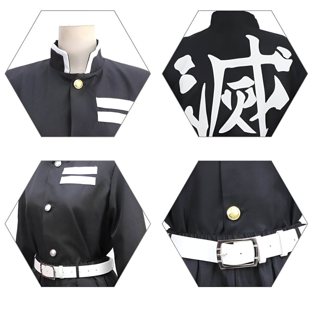 Epic Anime Warrior Kimono Cosplay Costume for Halloween