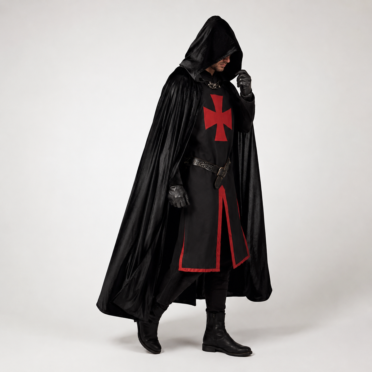 Epic Medieval Knight Cloak Costume for Halloween - Cosplay