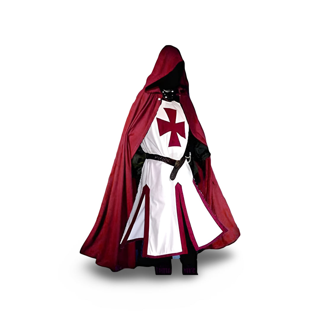 Epic Medieval Knight Cloak Costume for Halloween - Cosplay