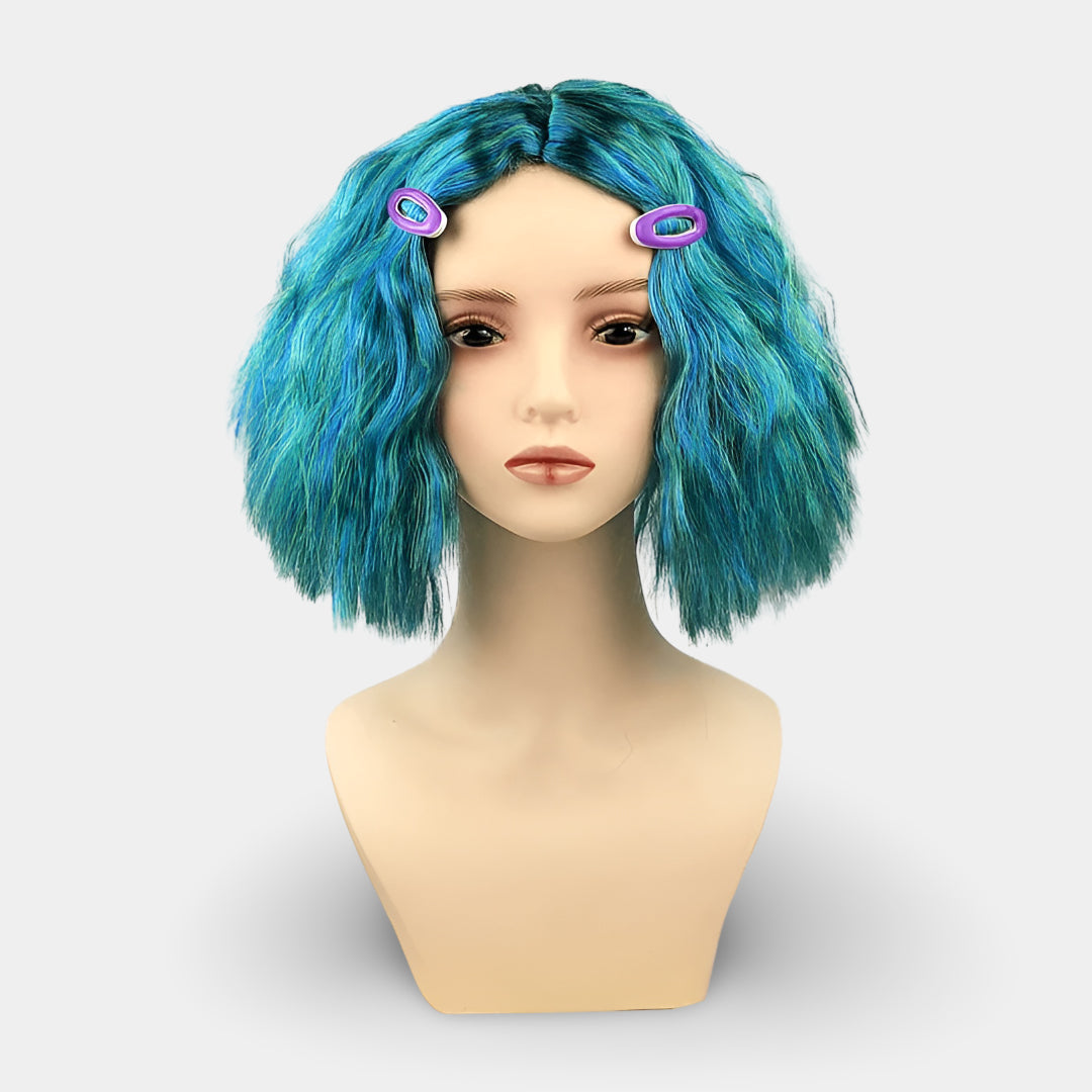 Glam Polka Dot Halloween Dress with Wig – Complete Cosplay