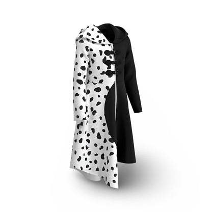 Halloween Costume: Spotted Dress Cape Cosplay Outfit