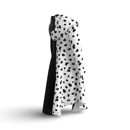 Halloween Costume: Spotted Dress Cape Cosplay Outfit