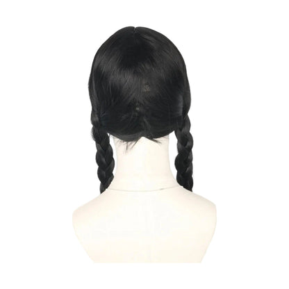 Braided Halloween Costume Wig – Dress-Up Hair Accessory