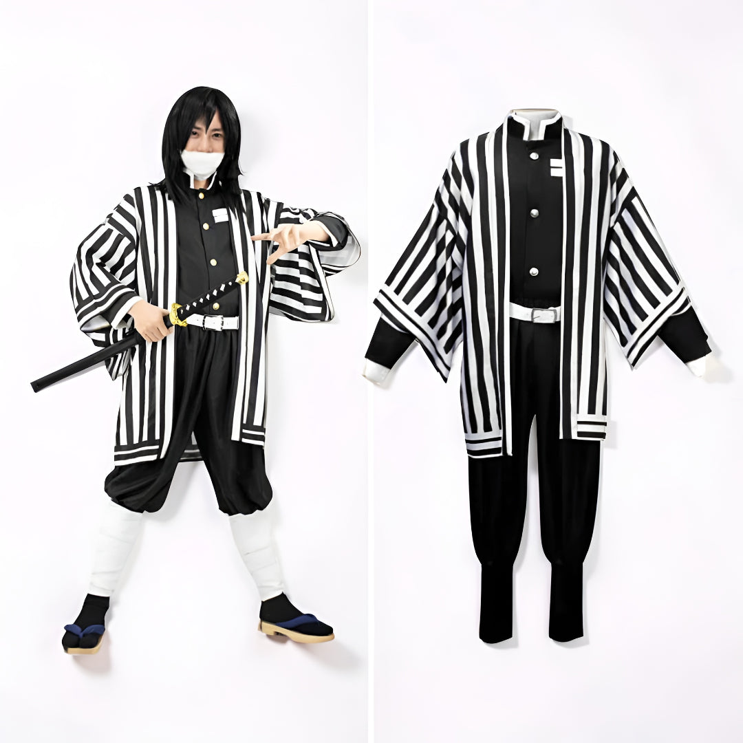 Complete Halloween Anime Cosplay Robe Costume Set