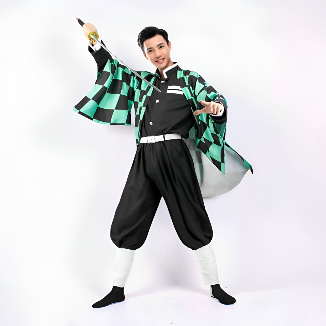 Complete Halloween Anime Cosplay Robe Costume Set