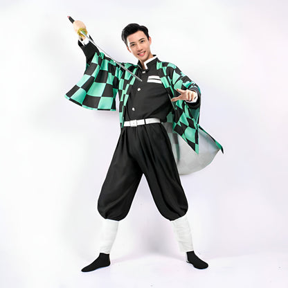 Complete Halloween Anime Cosplay Robe Costume Set