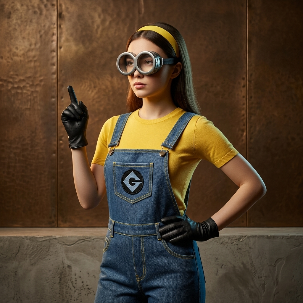 Cartoon Character Halloween Jumpsuit Costume - Cosplay