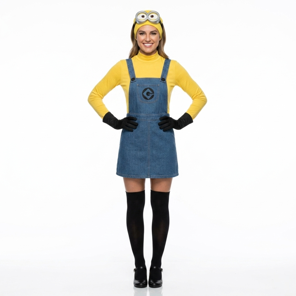 Cartoon Character Halloween Jumpsuit Costume - Cosplay
