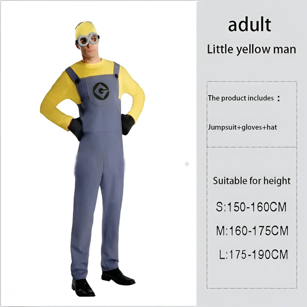 Cartoon Character Halloween Jumpsuit Costume - Cosplay